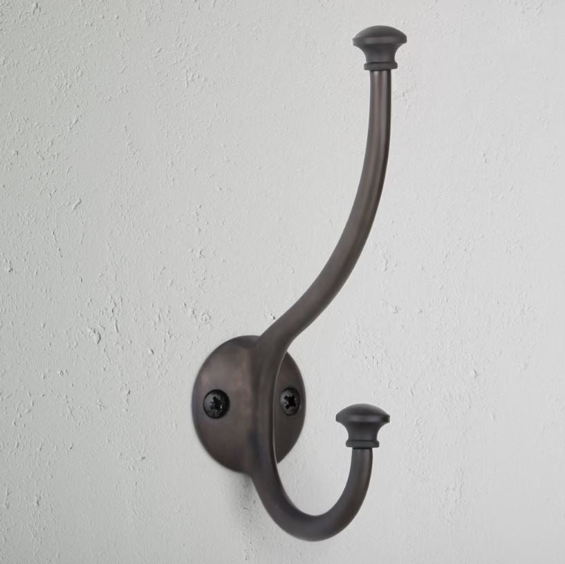 10080 Garderobehaken bronze